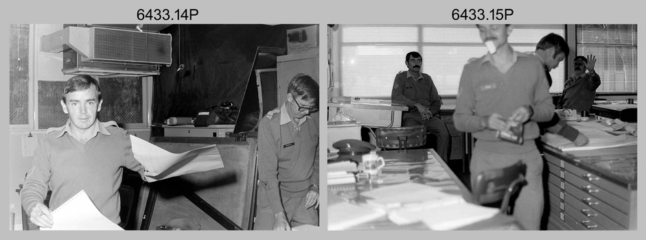Air Survey Squadron building refurbishment c1982. 