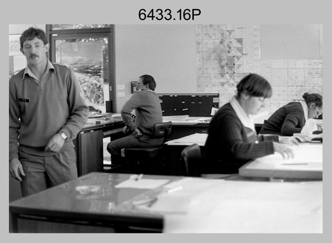 Air Survey Squadron building refurbishment c1982. 