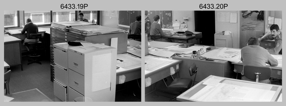 Air Survey Squadron building refurbishment c1982. 