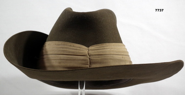 Australian Army WW2 slouch hat.