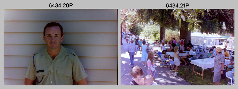 Army Survey Regiment Open Day at Fortuna, Bendigo. 1990.  