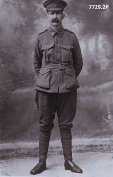 Portrait of a 38th BN a soldier.