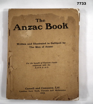 Soft cover book set in Gallipoli.