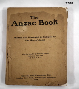 Soft cover book set in Gallipoli.