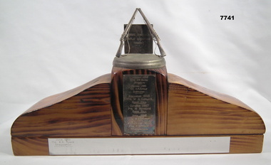 Somme Barracks Rifle Shooting Trophy.