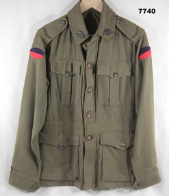 Army Battle dress jacket style.