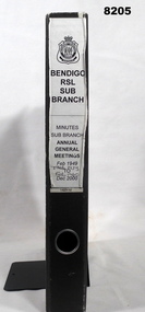 Folder of AGM minutes BRSL