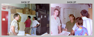 Lithographic Squadron, Army Survey Regiment Open Day at Fortuna, Bendigo. 1990.