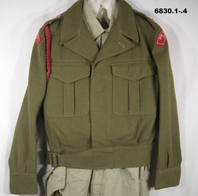 Uniform - BATTLE DRESS - ARMY, A. V. Burton & Eaglehawk Clothing Co, Shirt 1971, trousers 1951