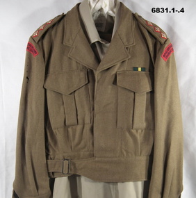 Battle Dress - Jacket, Trousers, Shirt, Tie and Belt.