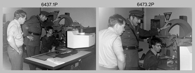 RSM-Army Visit to the Army Survey Regiment Fortuna, Bendigo. 1989.