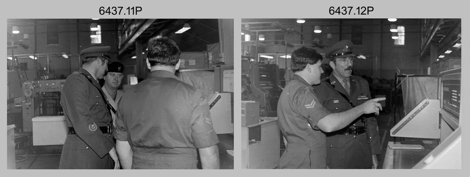RSM-Army Visit to the Army Survey Regiment Fortuna, Bendigo. 1989.