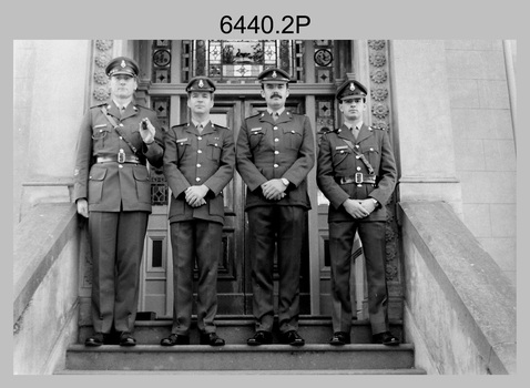 Group Photos of Army Survey Regiment Personnel, Fortuna Villa, Bendigo. 1990.