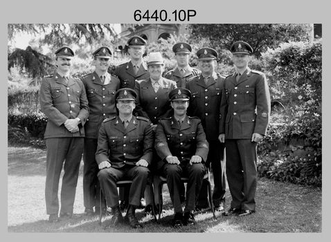 Group Photos of Army Survey Regiment Personnel, Fortuna Villa, Bendigo. 1990.