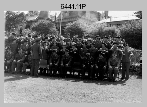 Group Photos of Litho Sqn personnel, Army Survey Regiment, Fortuna Villa, Bendigo. 1990.