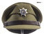 Khaki Battle Dress Jacket, shirt, hat, tie and lanyard.