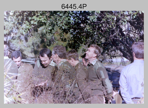 Group Photos of Army Survey Regiment Officers, Fortuna Villa, Bendigo. c1986.