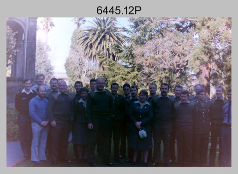 Group Photos of Army Survey Regiment Officers, Fortuna Villa, Bendigo. c1986.
