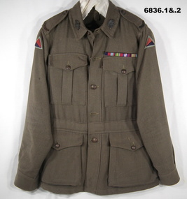 Uniform - BATTLE DRESS, ARMY, WW2, Akubra, 1. 1942. 3. 1985