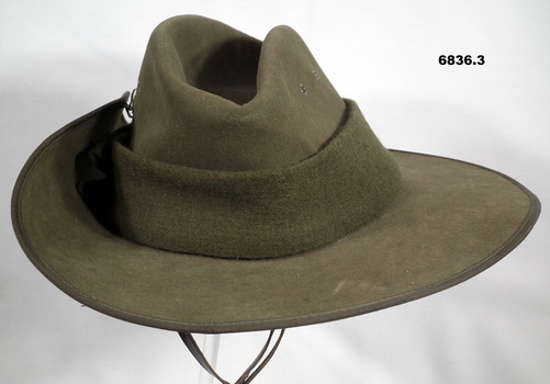 Woollen Battle Dress, WW2 style. Slouch Hat.
