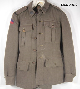 WW2 era - khaki Woollen Service Dress.