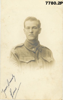 Ross, George Herbert Sergeant 3596 57th Btn. Series of six postcards from the album of Edgard Dawson DCM