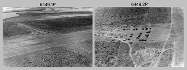RASvy personnel undertaking topographic surveys Eastern Arnhem Land, NT. 1967