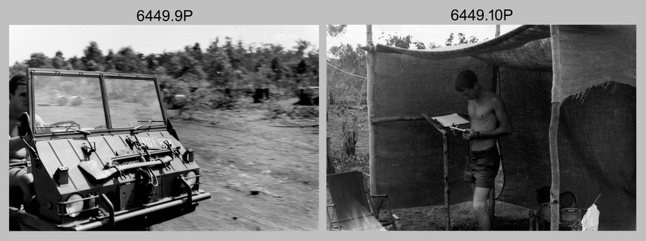 RASvy personnel undertaking topographic surveys Eastern Arnhem Land, NT. 1967