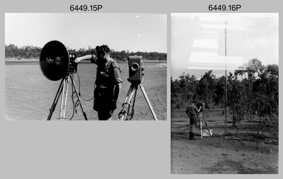 RASvy personnel undertaking topographic surveys Eastern Arnhem Land, NT. 1967
