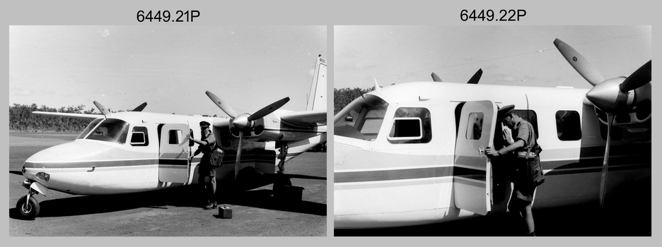 RASvy personnel undertaking topographic surveys Eastern Arnhem Land, NT. 1967