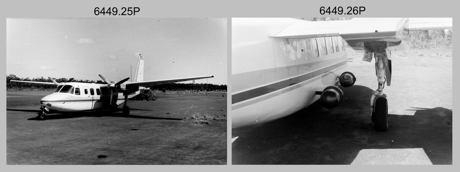 RASvy personnel undertaking topographic surveys Eastern Arnhem Land, NT. 1967