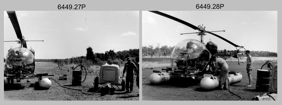 RASvy personnel undertaking topographic surveys Eastern Arnhem Land, NT. 1967