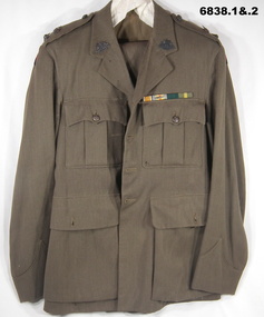 Service dress - Khaki Officers Jacket.