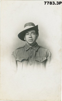 Studio portrait of Dawson, Willie Stanley 2163 57th Btn