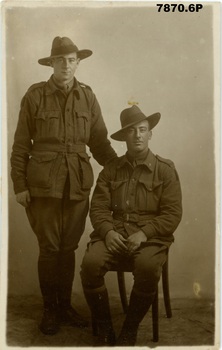 Unidentified soldiers, 57th Battalion