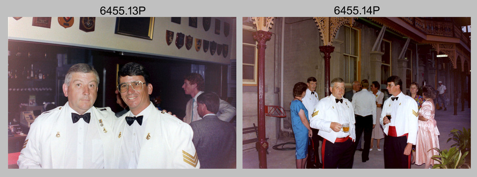 SGT’s Mess Summer Ball c1990 - Dinner and Social Mingling - Army Survey Regiment, Fortuna Villa, Bendigo.