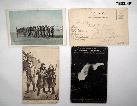 Collection of miscellaneous postcards collected by R.H. Baron.