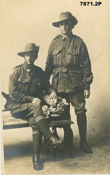 Unidentified soldier from Dawson collection