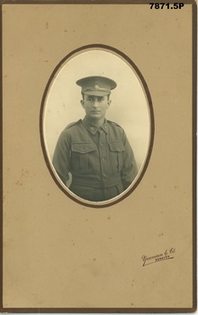 Unidentified soldier from Dawson collection