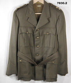 Army Service Dress Jacket with belt.