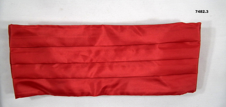 Army Uniform - formal mess dress, cummerbund.