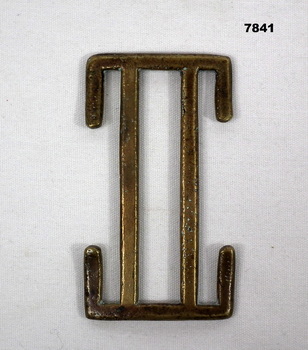 Cast brass webbing buckle c.WW1.