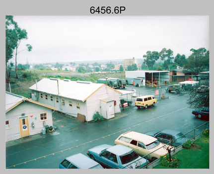 Army Survey Regiment’s Fortuna Villa and surrounding facilities.c1985.