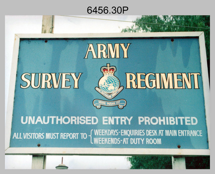 Army Survey Regiment’s Fortuna Villa and surrounding facilities.c1985.