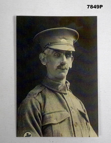 Photograph of a soldier AAMC WW1.