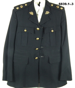 Formal Mess Dress for a LT.COL. Jacket and shirt.