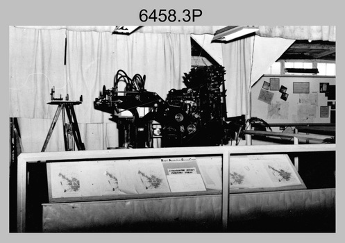Royal Australian Survey Corps Displays promoting its role in Defence and technical capabilities. c1960s.
