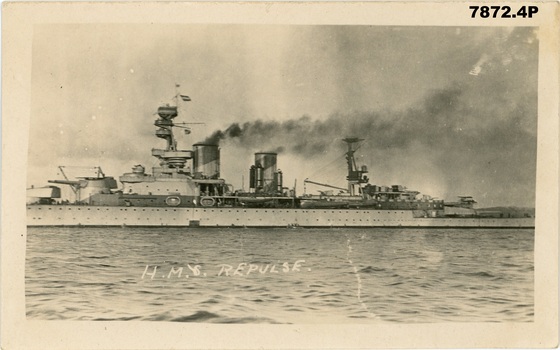 HMS Repulse, from dawson collection