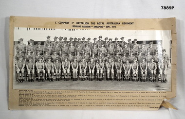 Photograph of C. Company, 1st Battalion RAR.