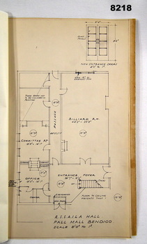 Plan of the SMI building re renovations.